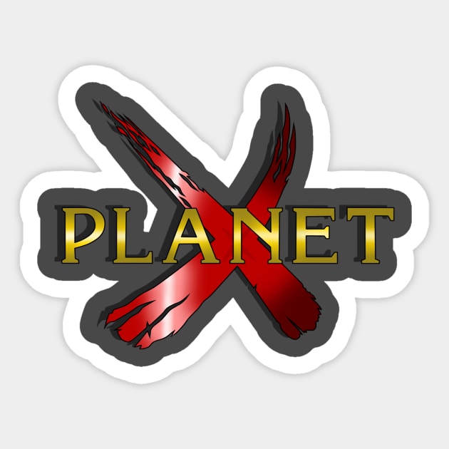 planetX logo 2 Sticker by Superdanimal